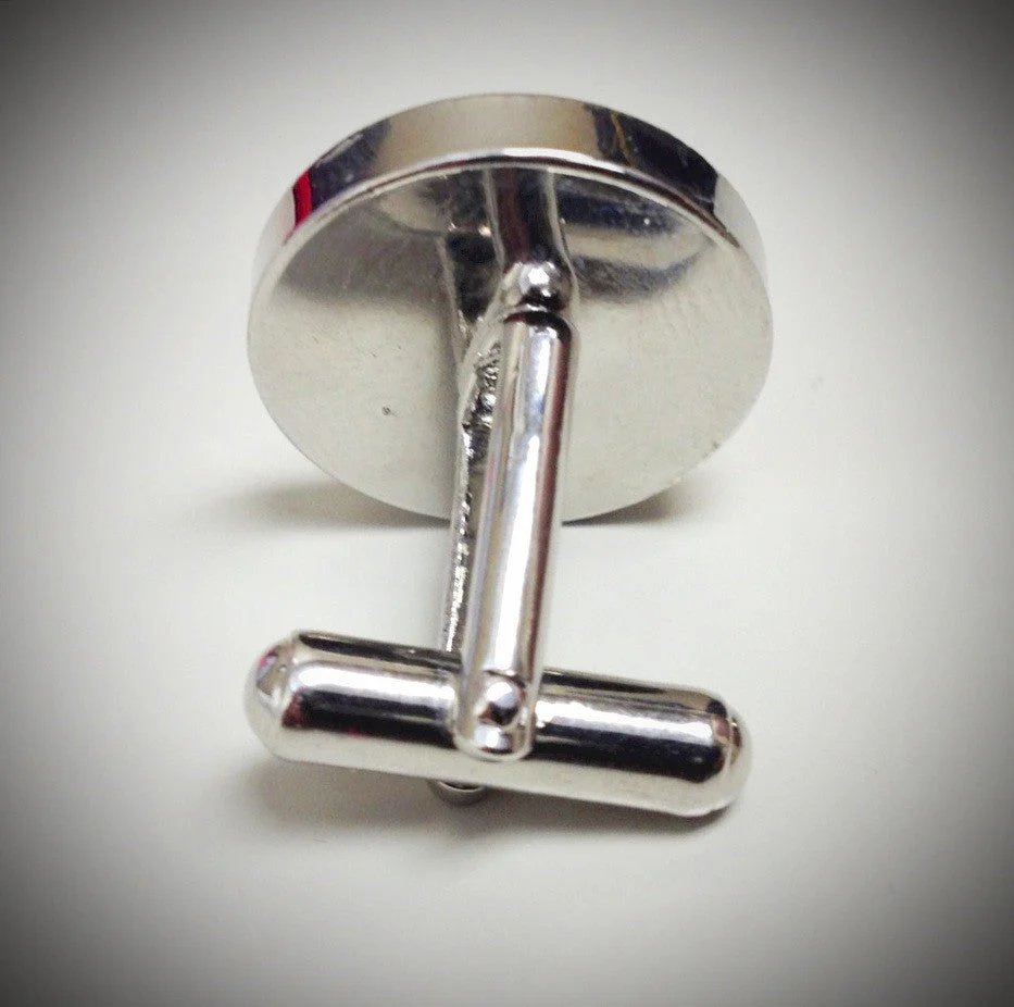 Baseball Seam Cufflinks - Image 4