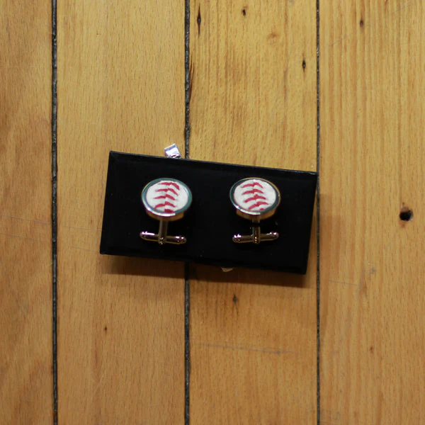 Baseball Seam Cufflinks - Image 7