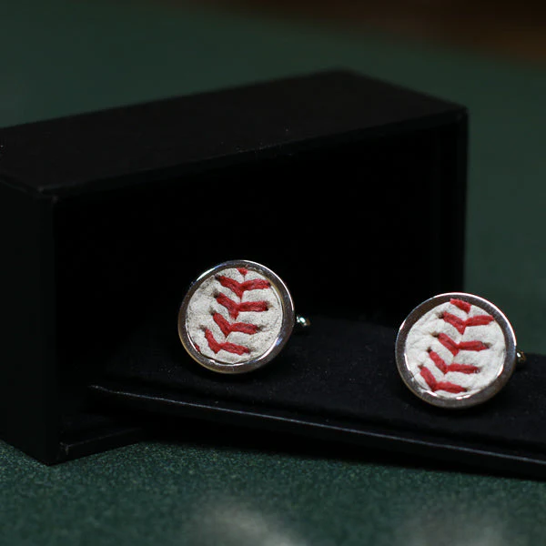 Baseball Seam Cufflinks - Image 9