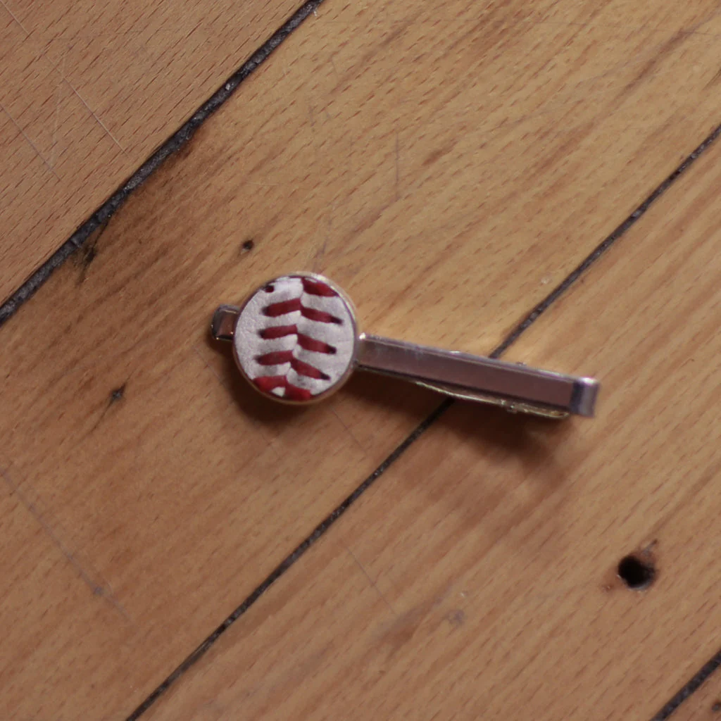 Baseball Seam Tie Clip - Image 4