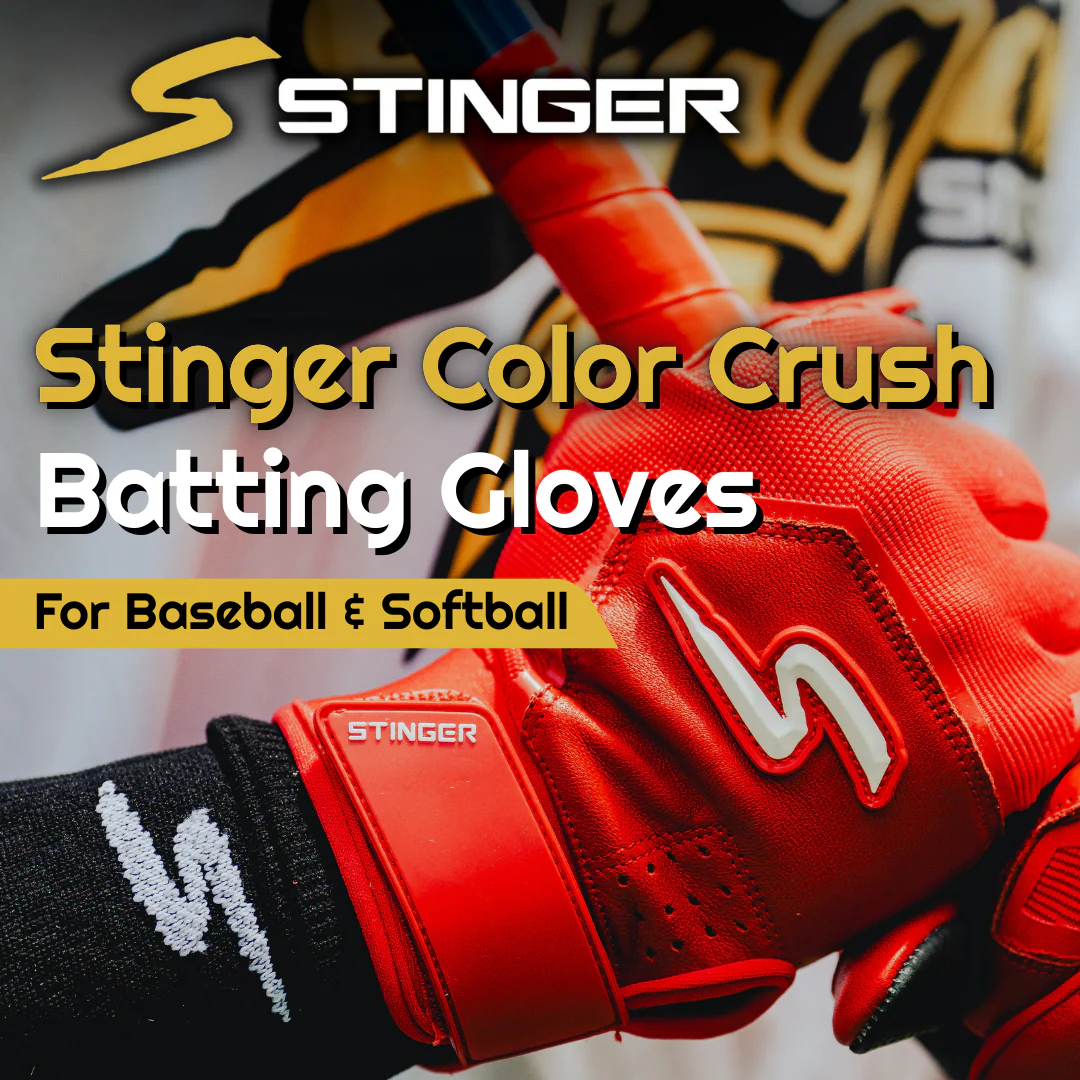 Color Crush Batting Gloves - Smoke Gray (Bee Logo) - Image 13