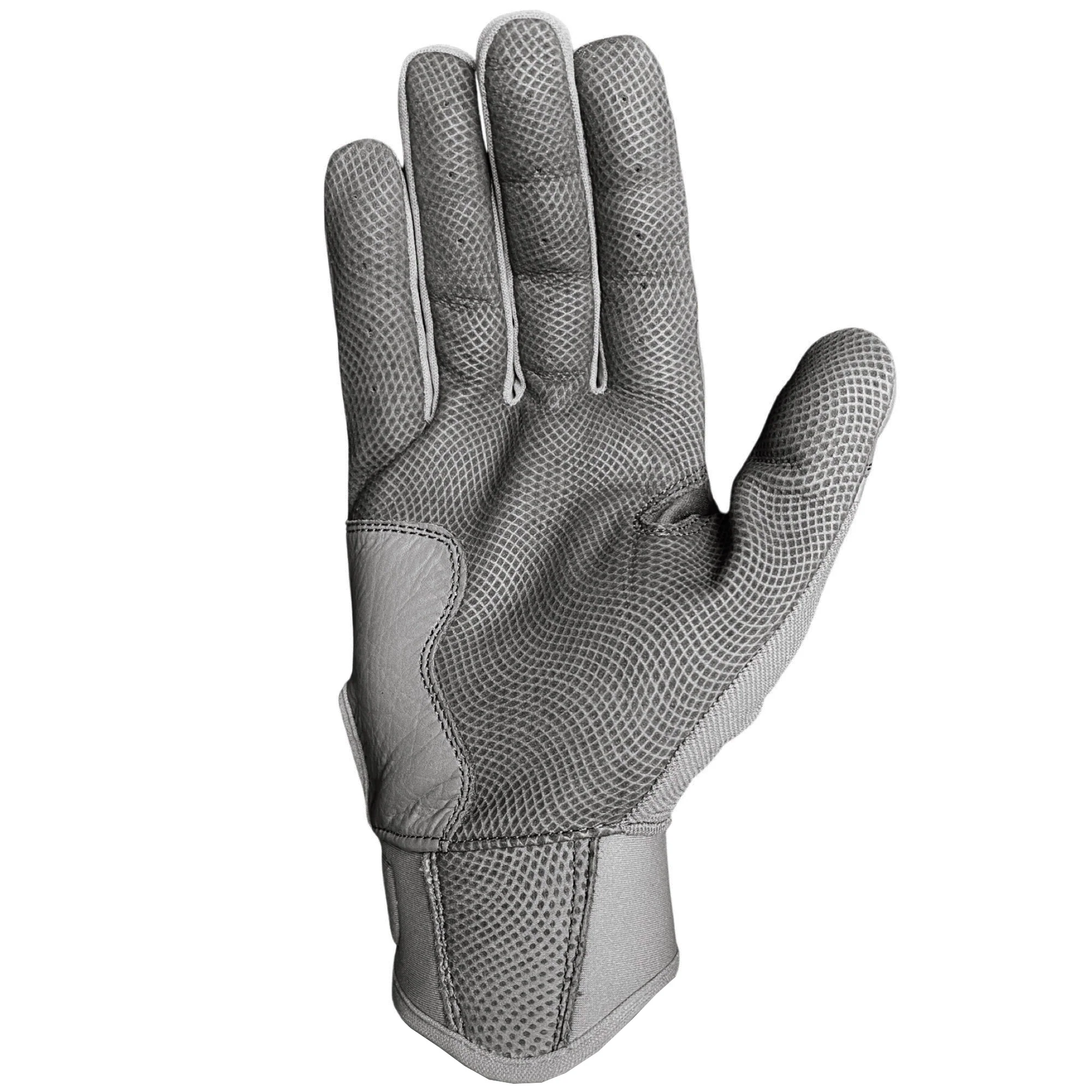 Color Crush Batting Gloves - Smoke Gray (Bee Logo) - Image 5