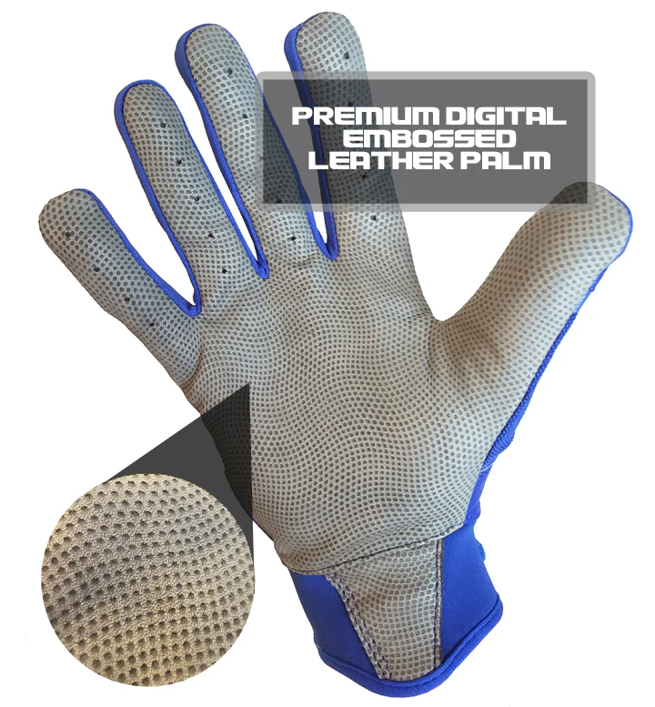 Color Crush Batting Gloves - Smoke Gray (Bee Logo) - Image 7
