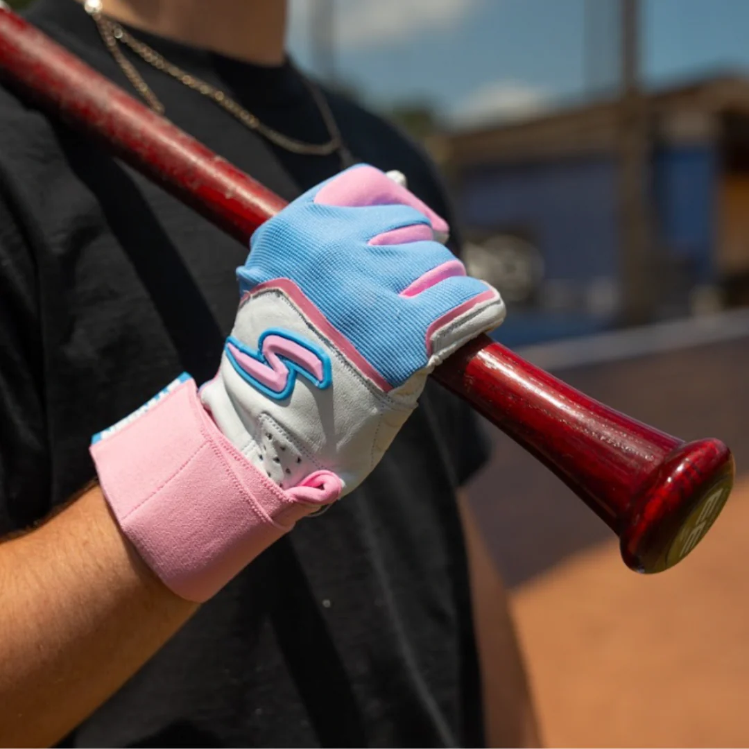 Winder Series Batting Gloves - Cotton Candy - Image 7