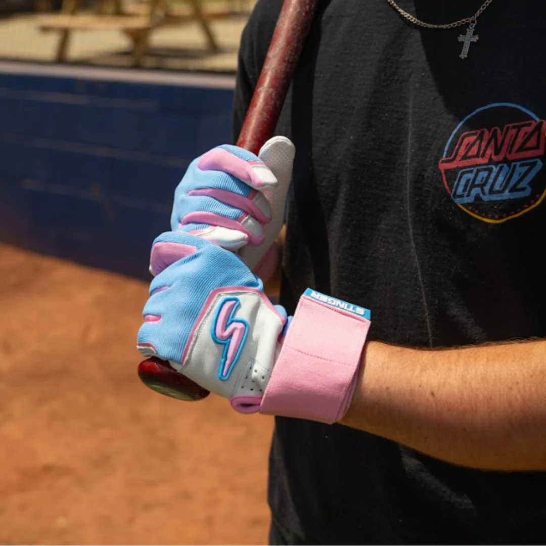 Winder Series Batting Gloves - Cotton Candy - Image 9