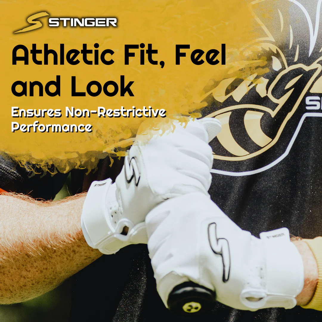 Sting Squad Batting Gloves - Navy Blue - Image 4