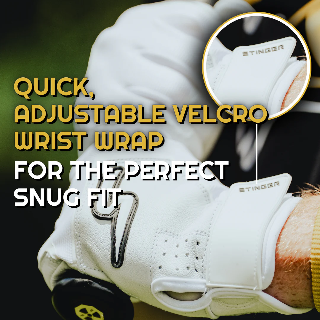 Sting Squad Batting Gloves - Navy Blue - Image 6
