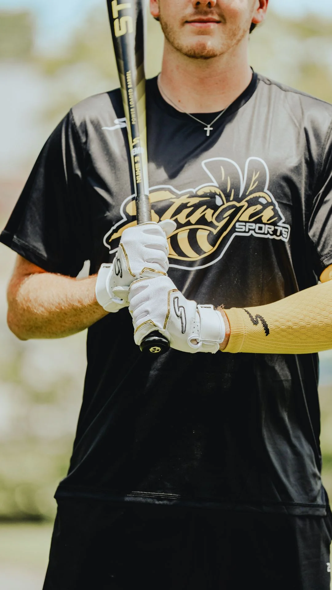 Sting Squad Batting Gloves - ICE USA (Bee Logo) - Image 4