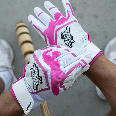 Sting Squad Batting Gloves - Pink Breast Cancer Awareness - Image 3