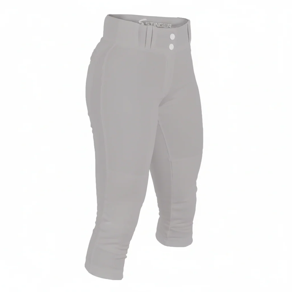 Stinger Premium Fastpitch Softball Pants - Gray