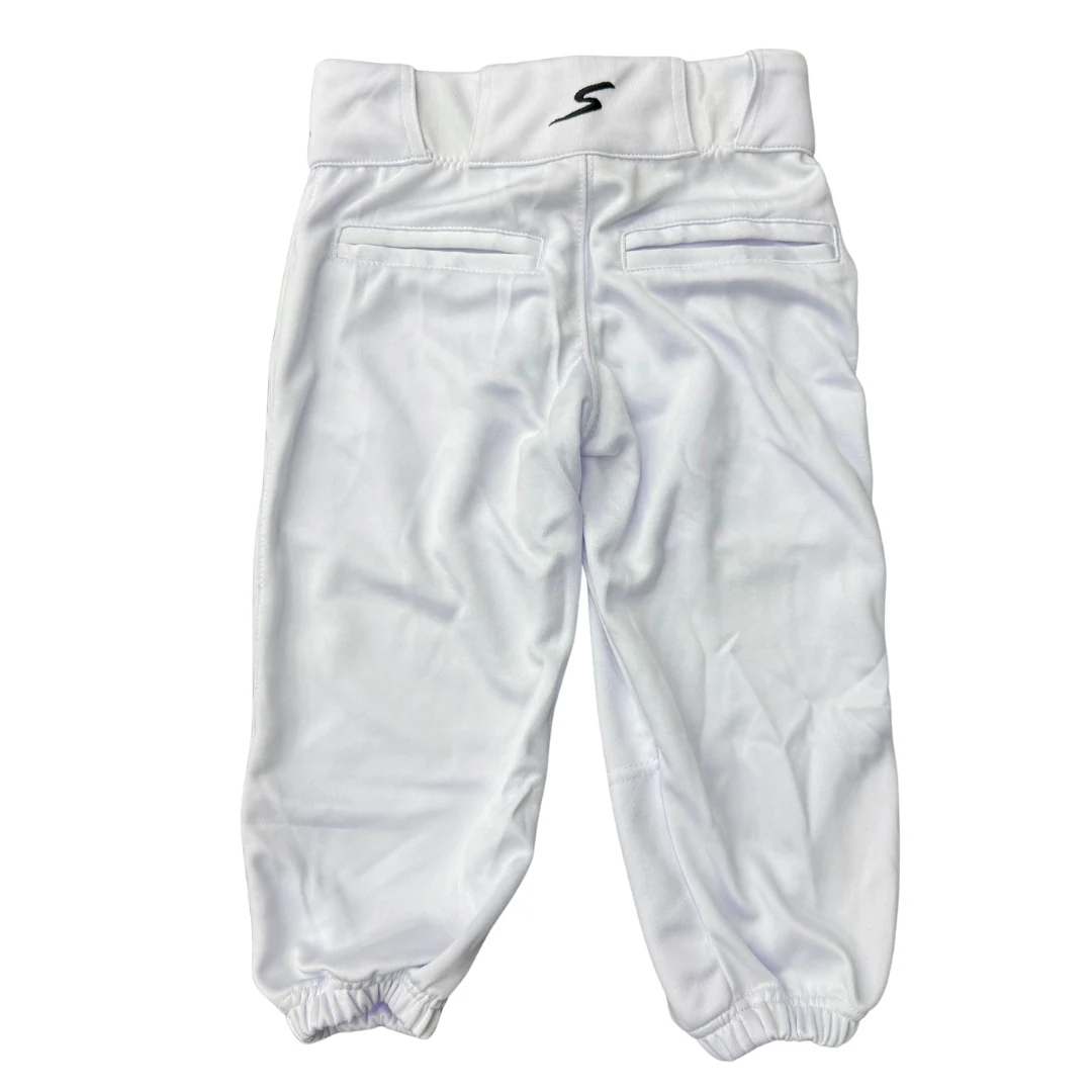 Stinger Premium Knicker Style White Baseball Pant - Image 2
