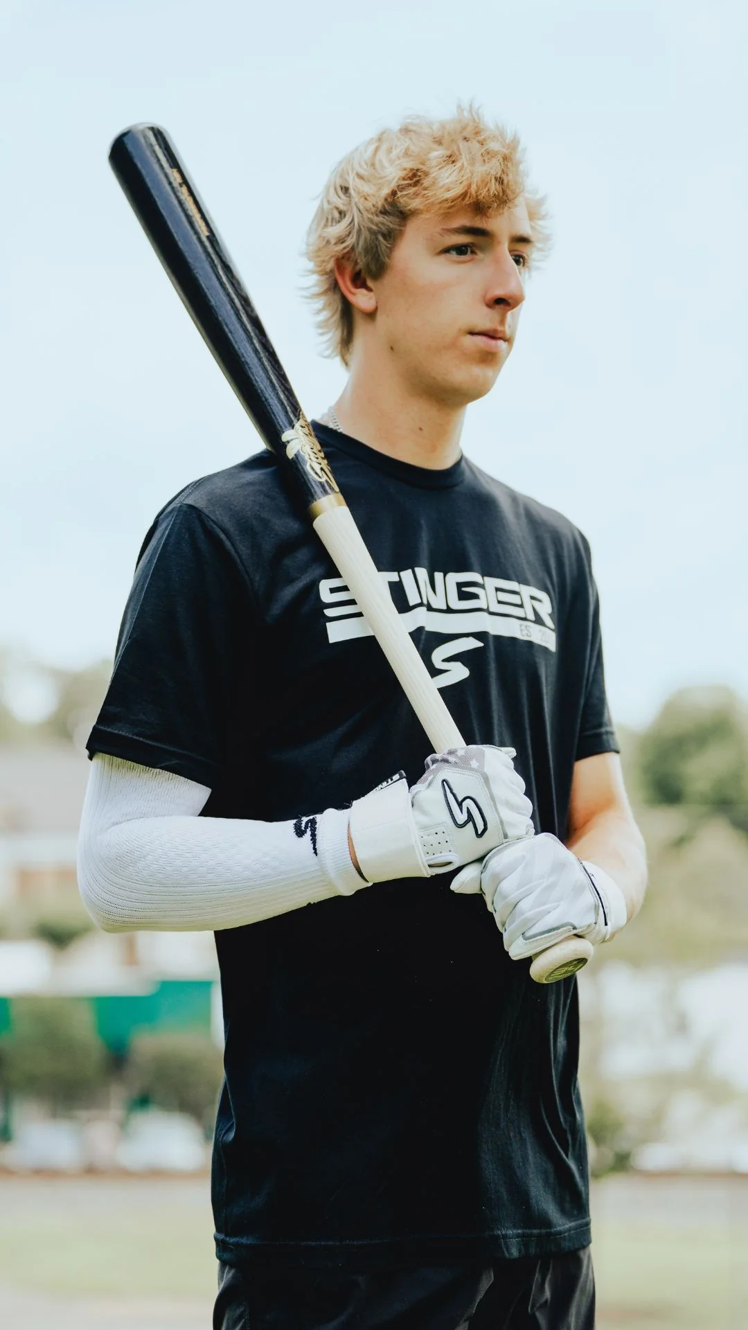 Sting Squad Batting Gloves - White Out - Image 3