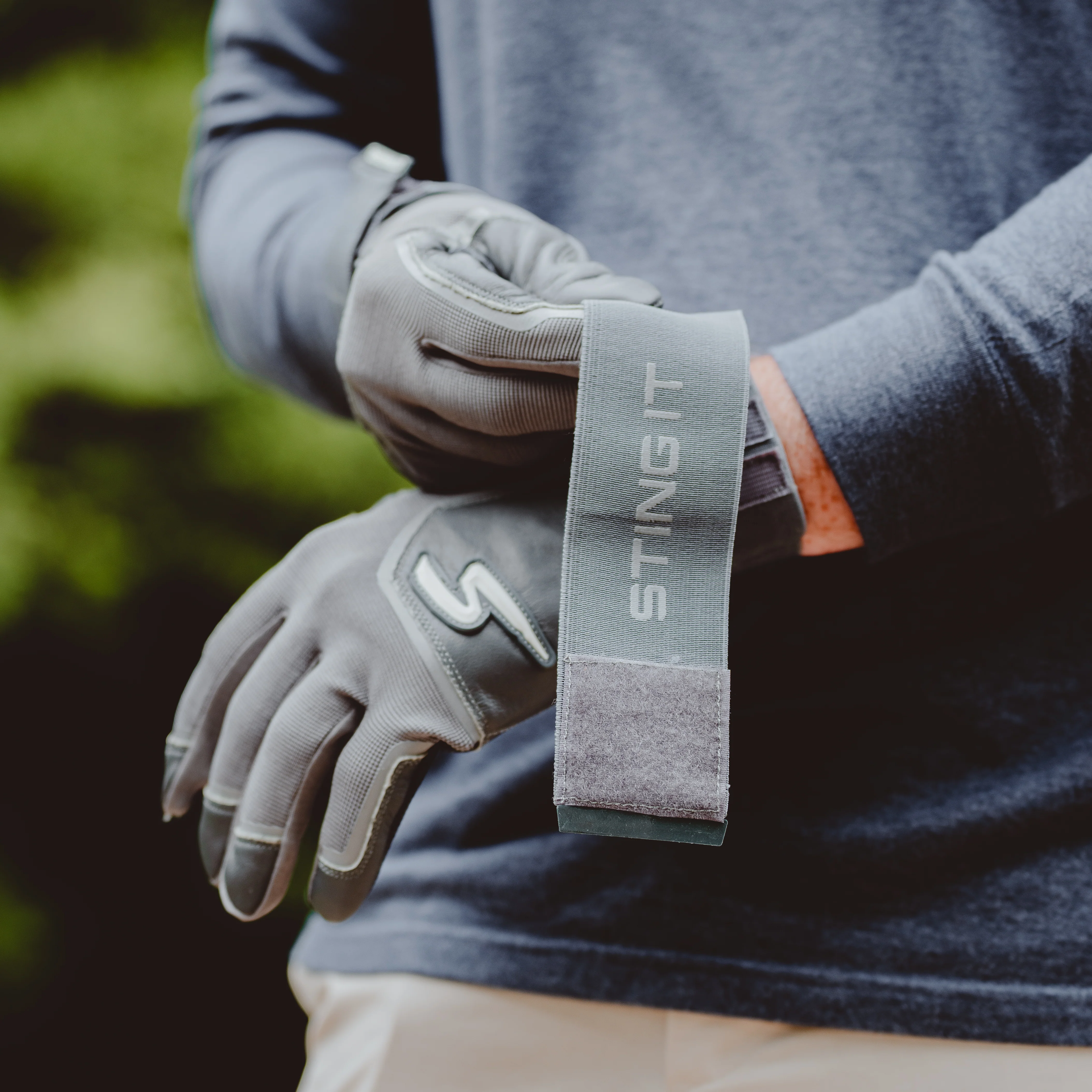 Winder Series Batting Gloves - Smoke Gray - Image 2