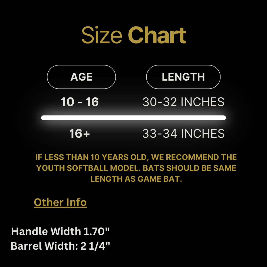 The Thick Grip Wood Bat - Softball Edition by Stinger - Image 5