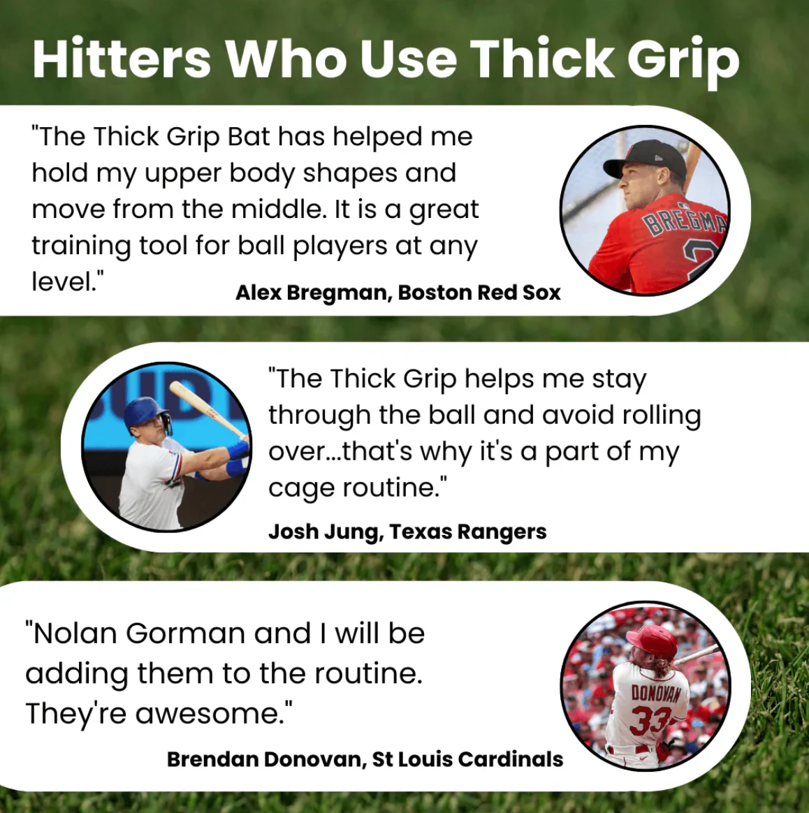 Thick Grip Youth One Hand Wood Bat by Stinger - Image 6