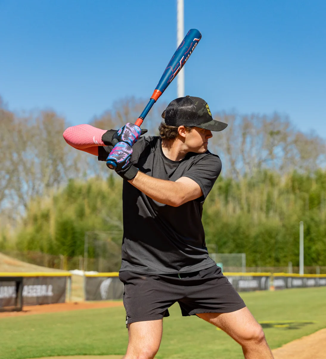 Winder Series Batting Gloves - Miami Nights - Image 6