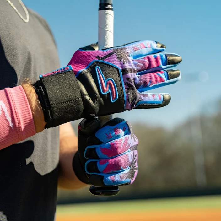 Winder Series Batting Gloves - Miami Nights - Image 7