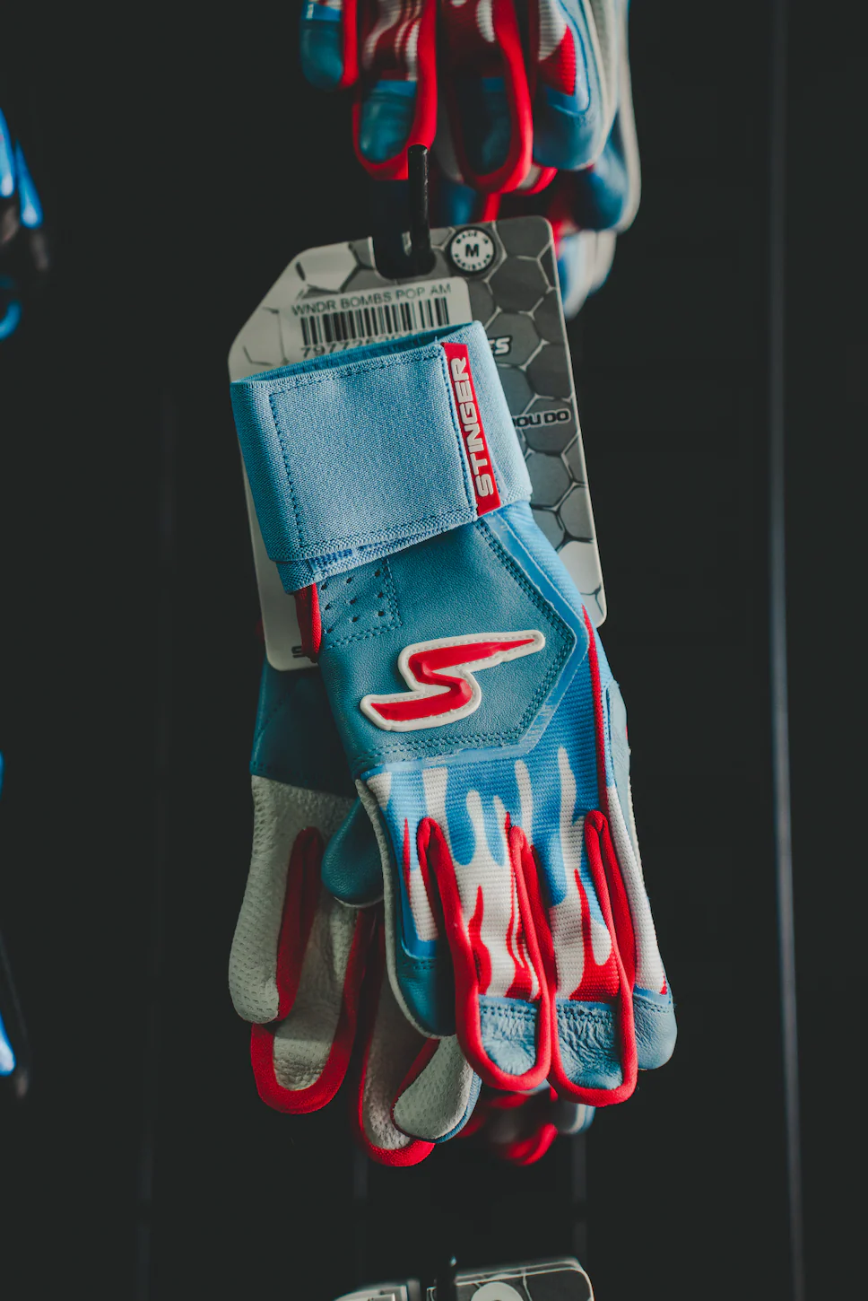 Winder Series Batting Gloves - Bombs Pop - Image 2