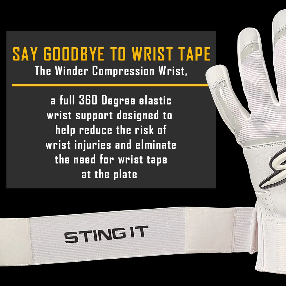 Winder Series Batting Gloves - Athletic Gold - Image 10