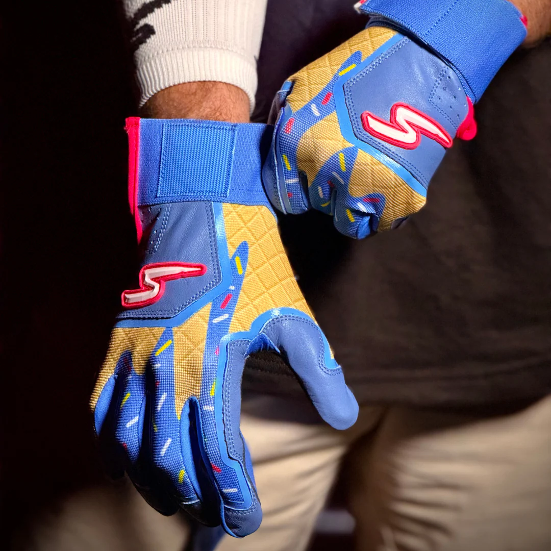 Winder Series Batting Gloves - Birthday Cake - Image 10