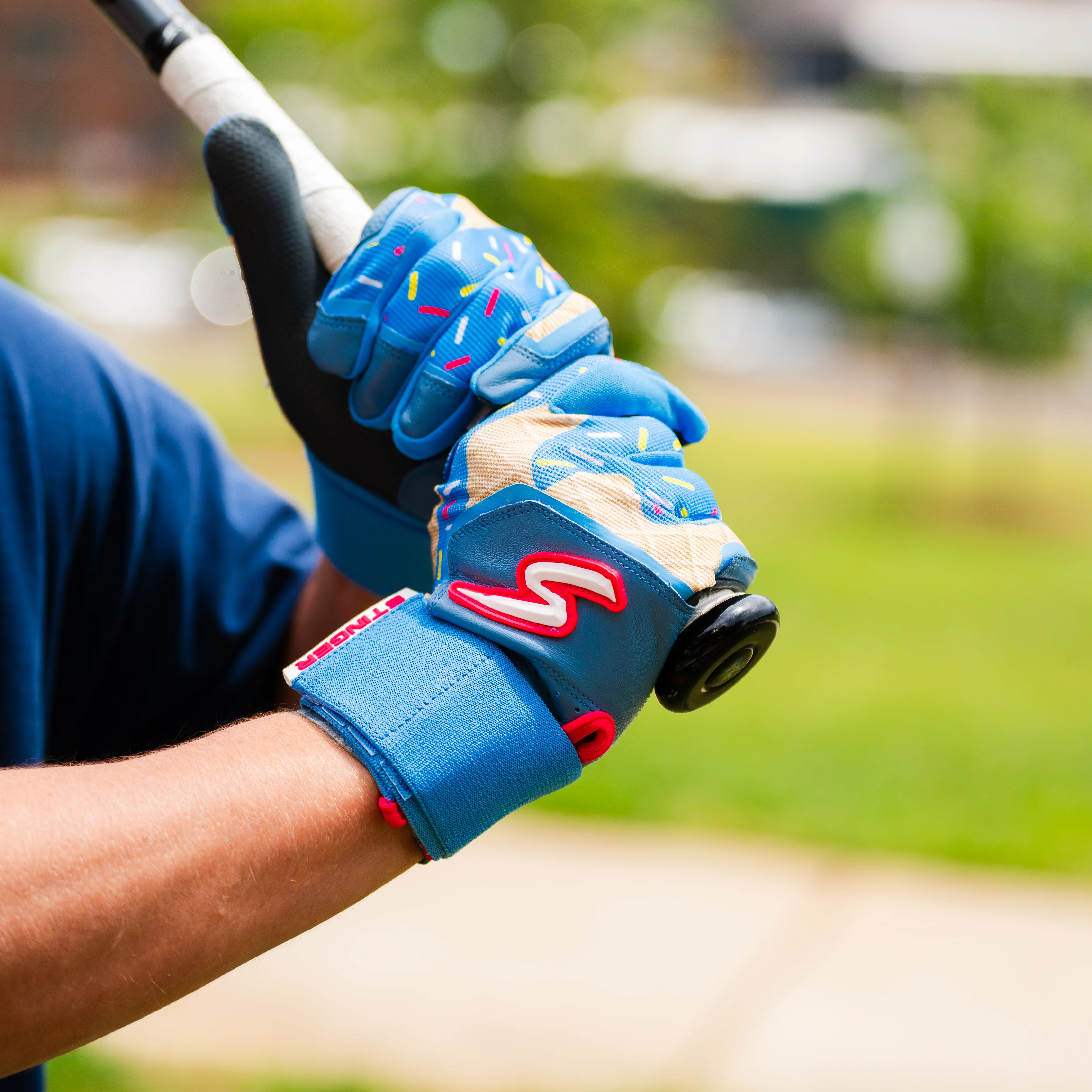 Winder Series Batting Gloves - Birthday Cake - Image 3