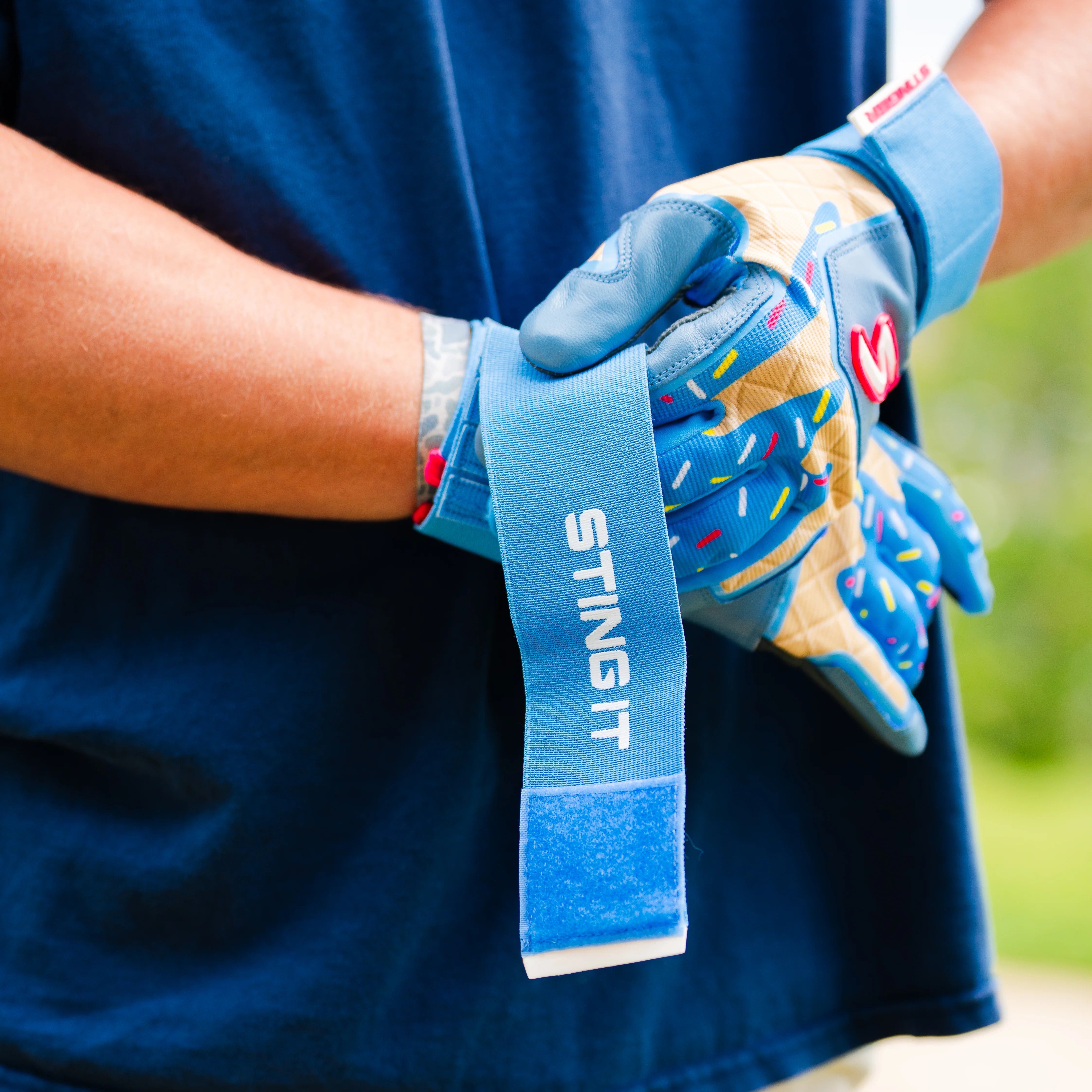 Winder Series Batting Gloves - Birthday Cake - Image 4