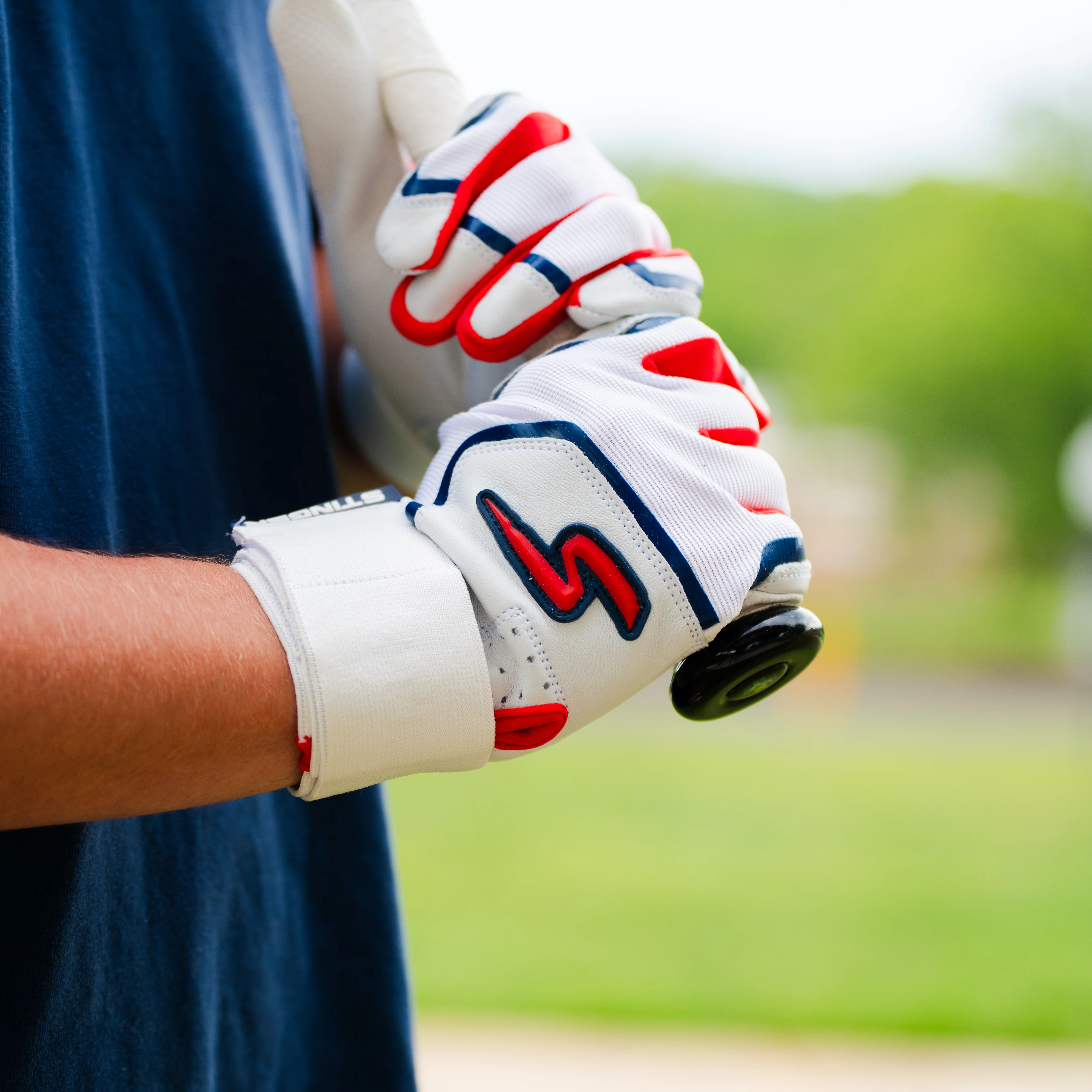 Winder Series Batting Gloves - Patriot - Image 2