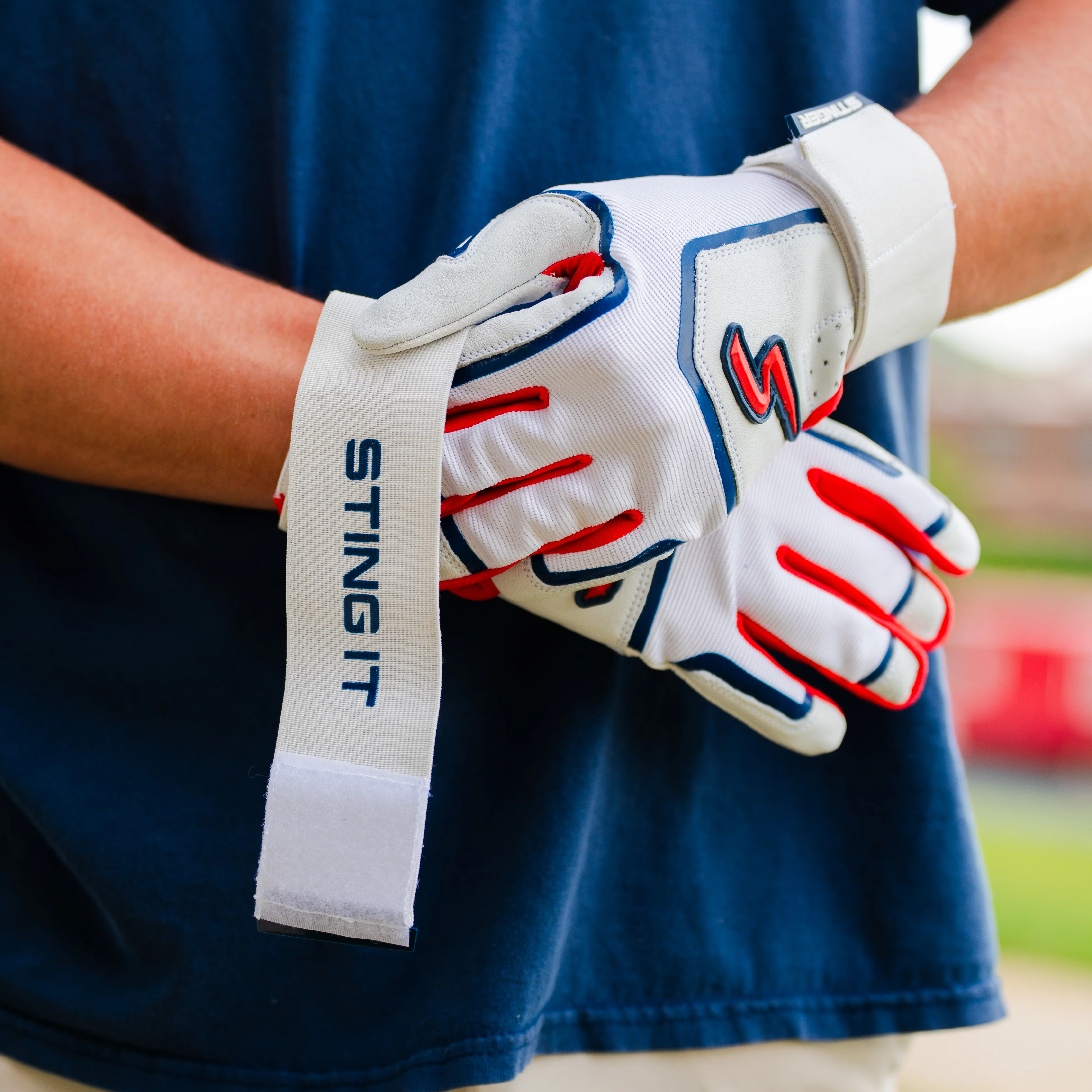 Winder Series Batting Gloves - Patriot - Image 4